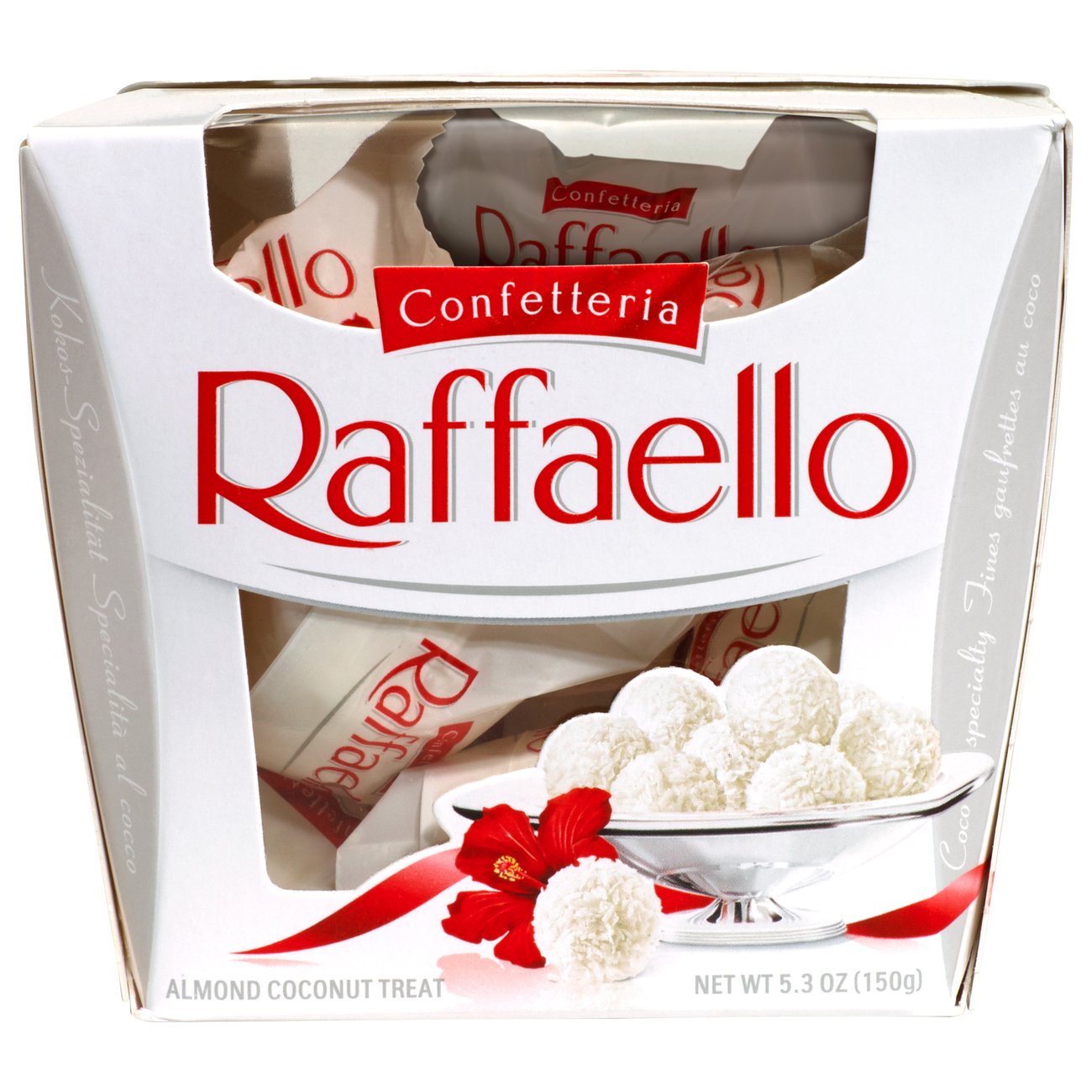 Raffaello Almond Coconut Chocolate Confections Valentine's Gift Box, 15 ...