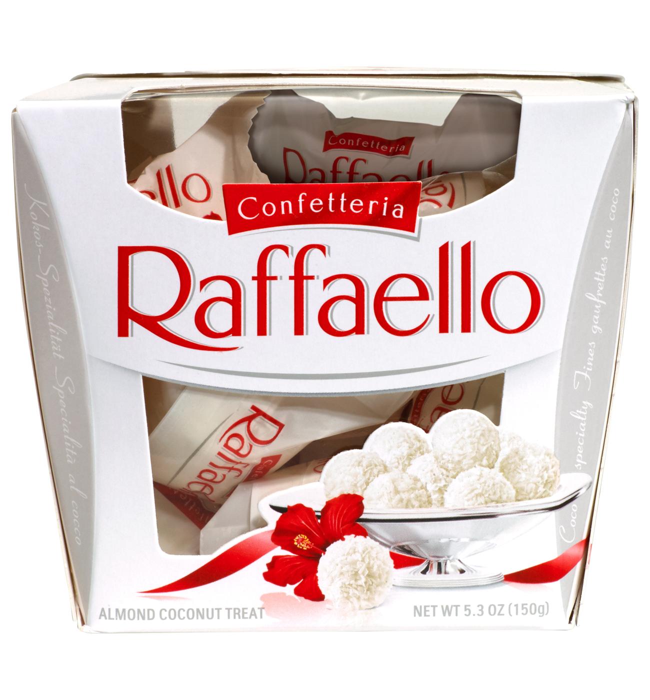 Ferrero 15 Piece Box Raffaello, Chocolate Flavor