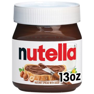 Nutella Hazelnut Spread with Cocoa, 13 oz