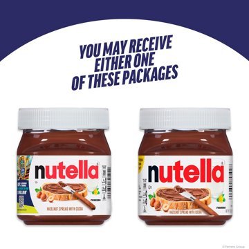 Nutella Hazelnut Spread with Cocoa, 13 oz