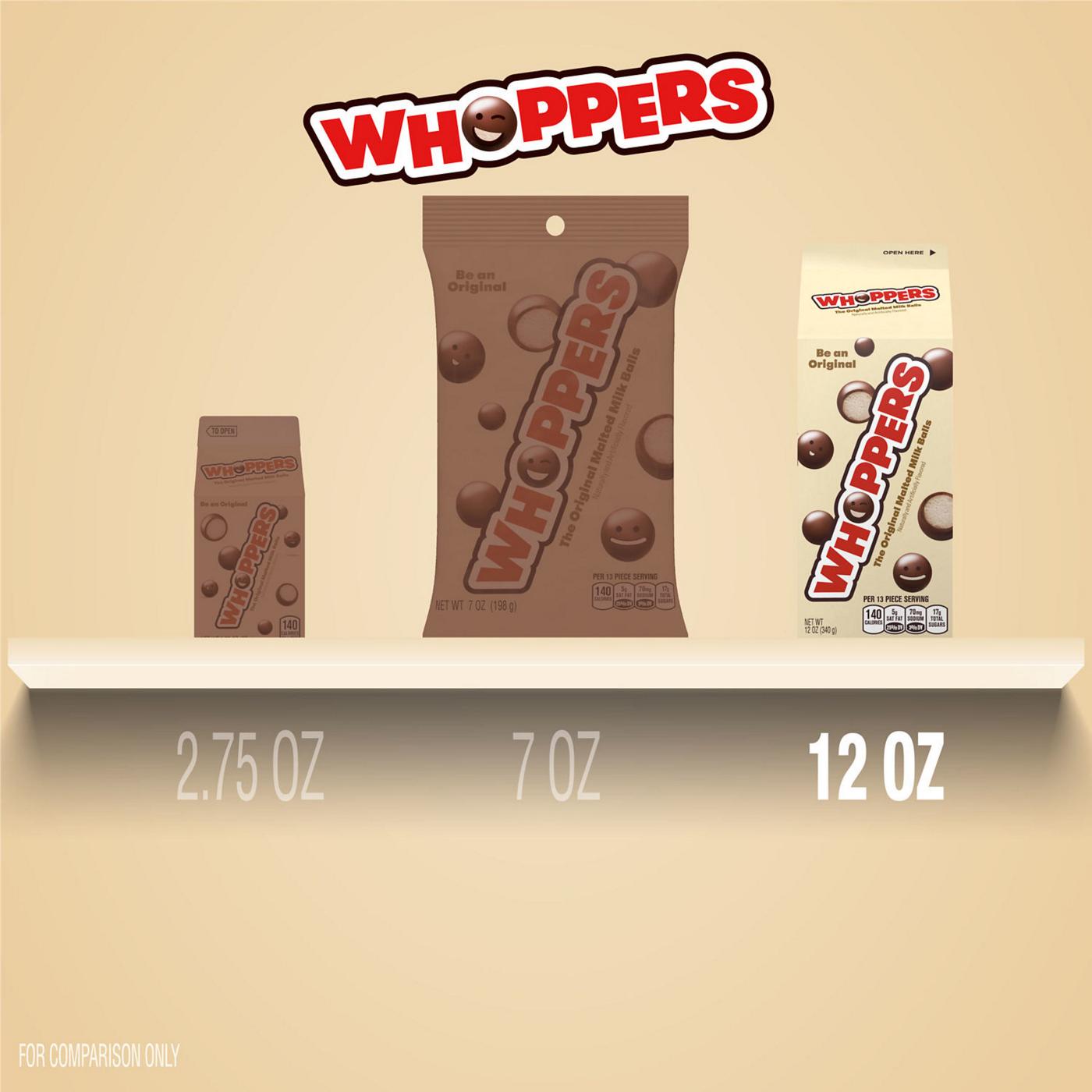 Whoppers Malted Milk Balls Candy Carton Box; image 8 of 8