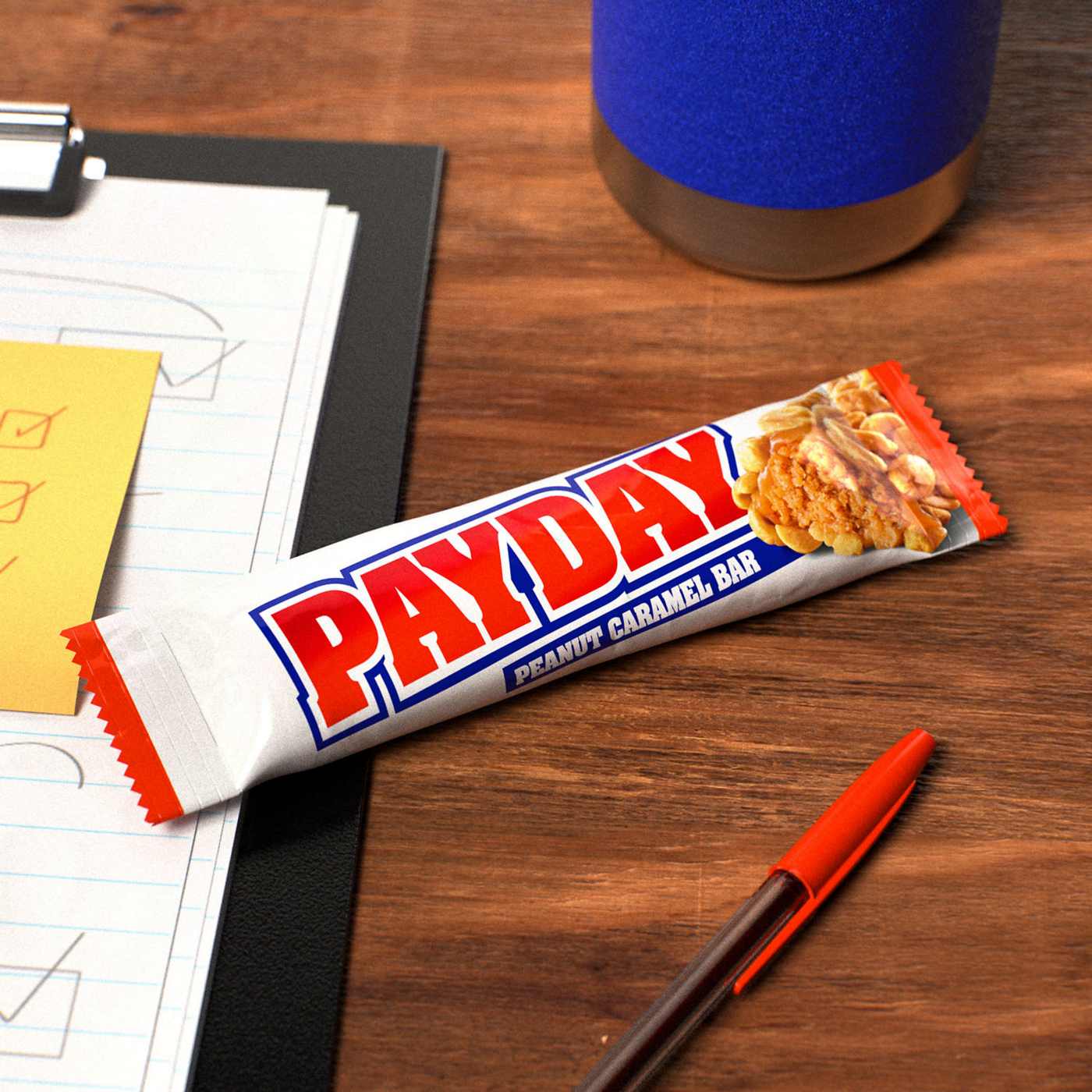 Payday Peanut Caramel Candy Bar; image 3 of 7