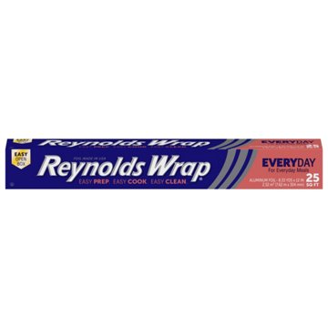 Reynolds Wrap Standard 12 in Aluminum Foil, 25 sq ft