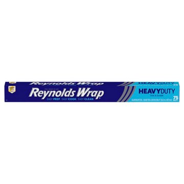 Reynolds Wrap Heavy Duty 18 in Aluminum Foil, 75 sq ft