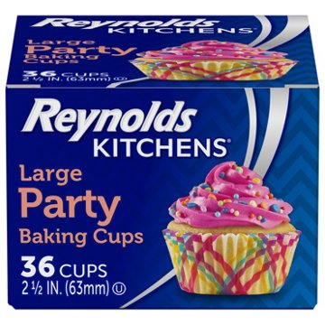 Reynolds Large Party Baking Cups, 36 ct