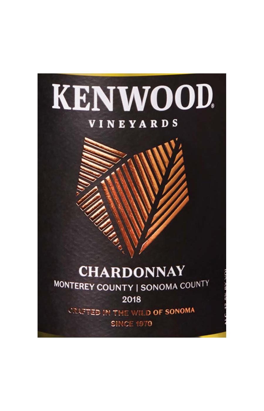 Kenwood Vineyards Sonoma County Chardonnay; image 2 of 2