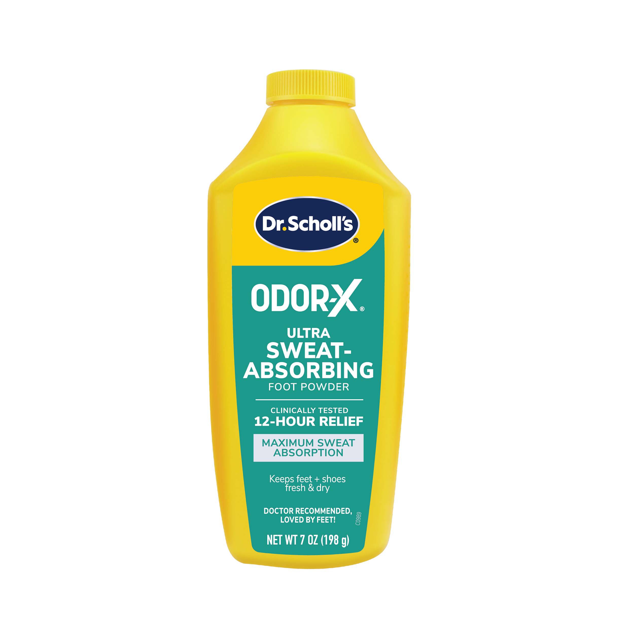 Dr. Scholl's Ultra-Sweat Absorbing Foot Powder - Shop Foot Care at