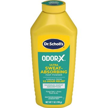 Dr. Scholl's Ultra-Sweat Absorbing Foot Powder, 7 oz