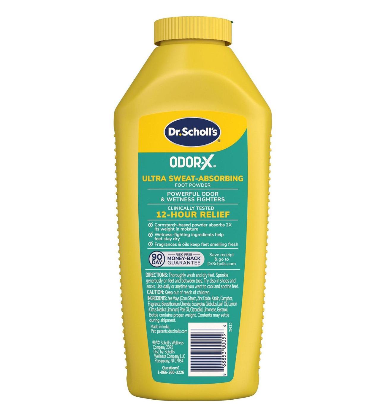 Dr. Scholl's Ultra-Sweat Absorbing Foot Powder; image 3 of 9