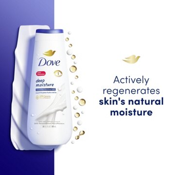 Dove Deep Moisture Body Wash, 20 oz
