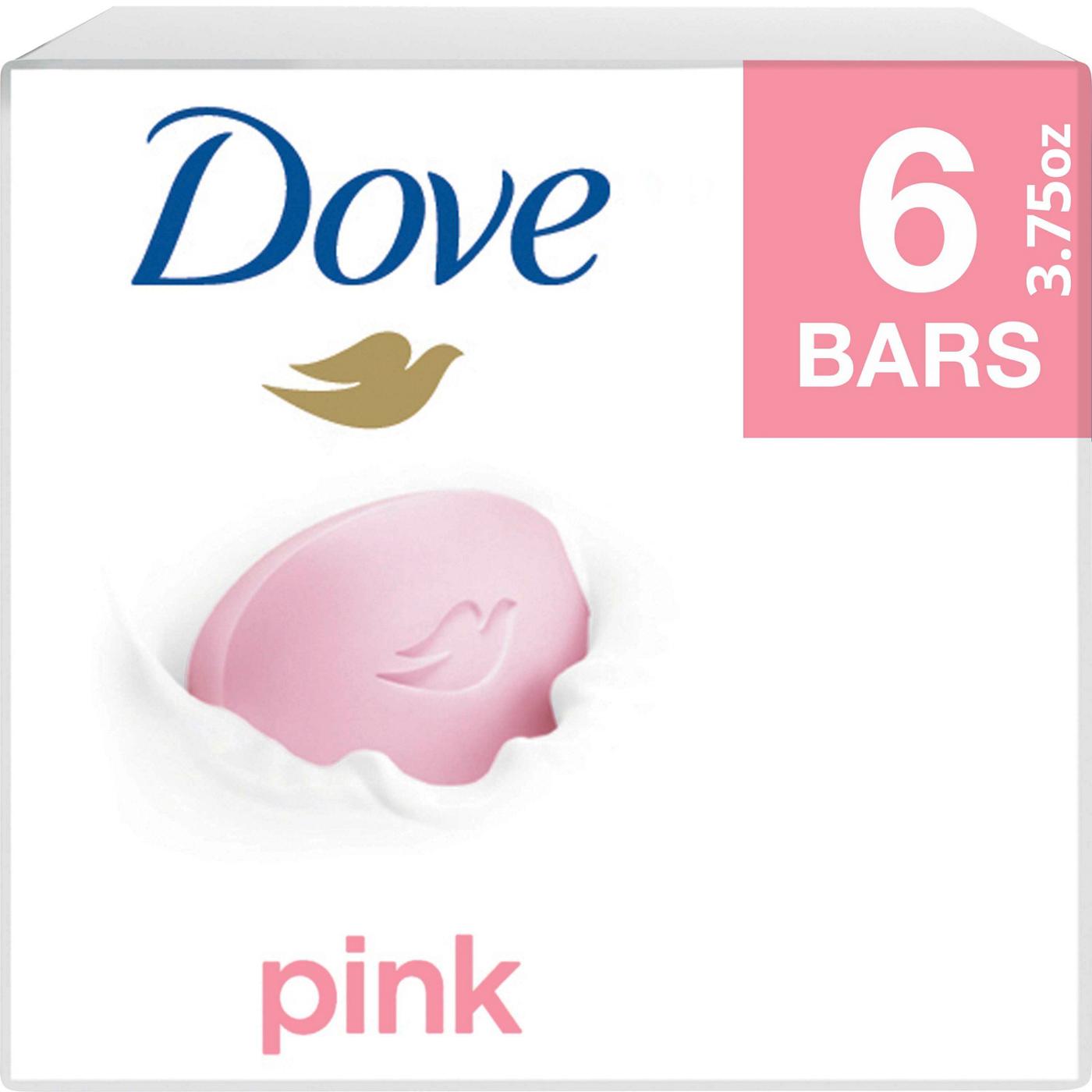 Dove Pink Beauty Bar; image 3 of 3