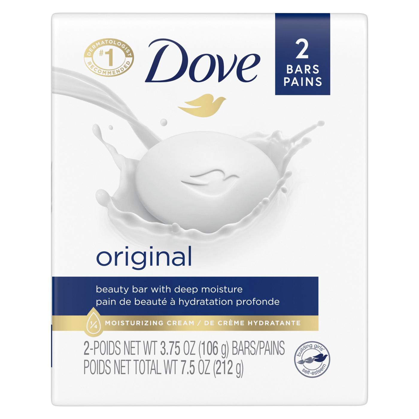 Dove Beauty Bar Soap - Original; image 1 of 4