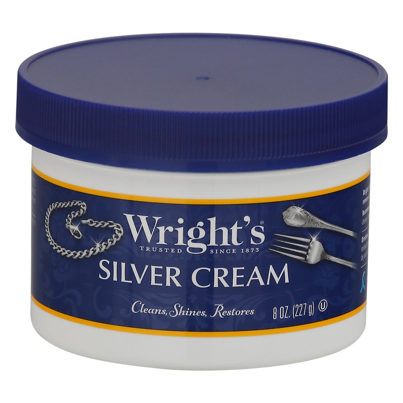 Wright's Silver Cleaner and Polish Cream - 4 Pounds - Ammonia Free