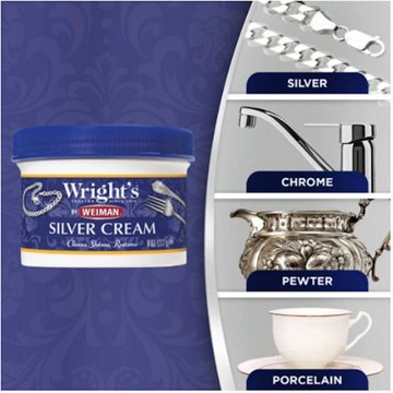 Wright's Silver Cream Paste, 8 oz
