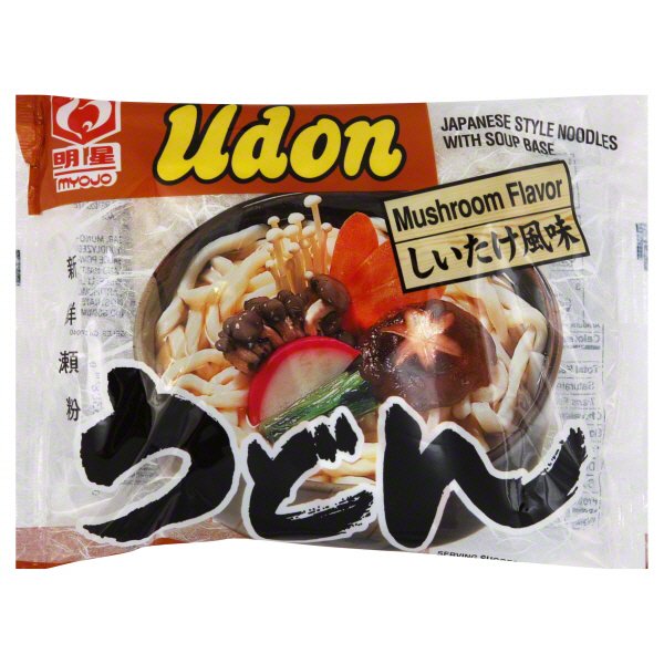 Myojo Mushroom Flavor Japanese Style Udon Noodles With Soup Base Shop