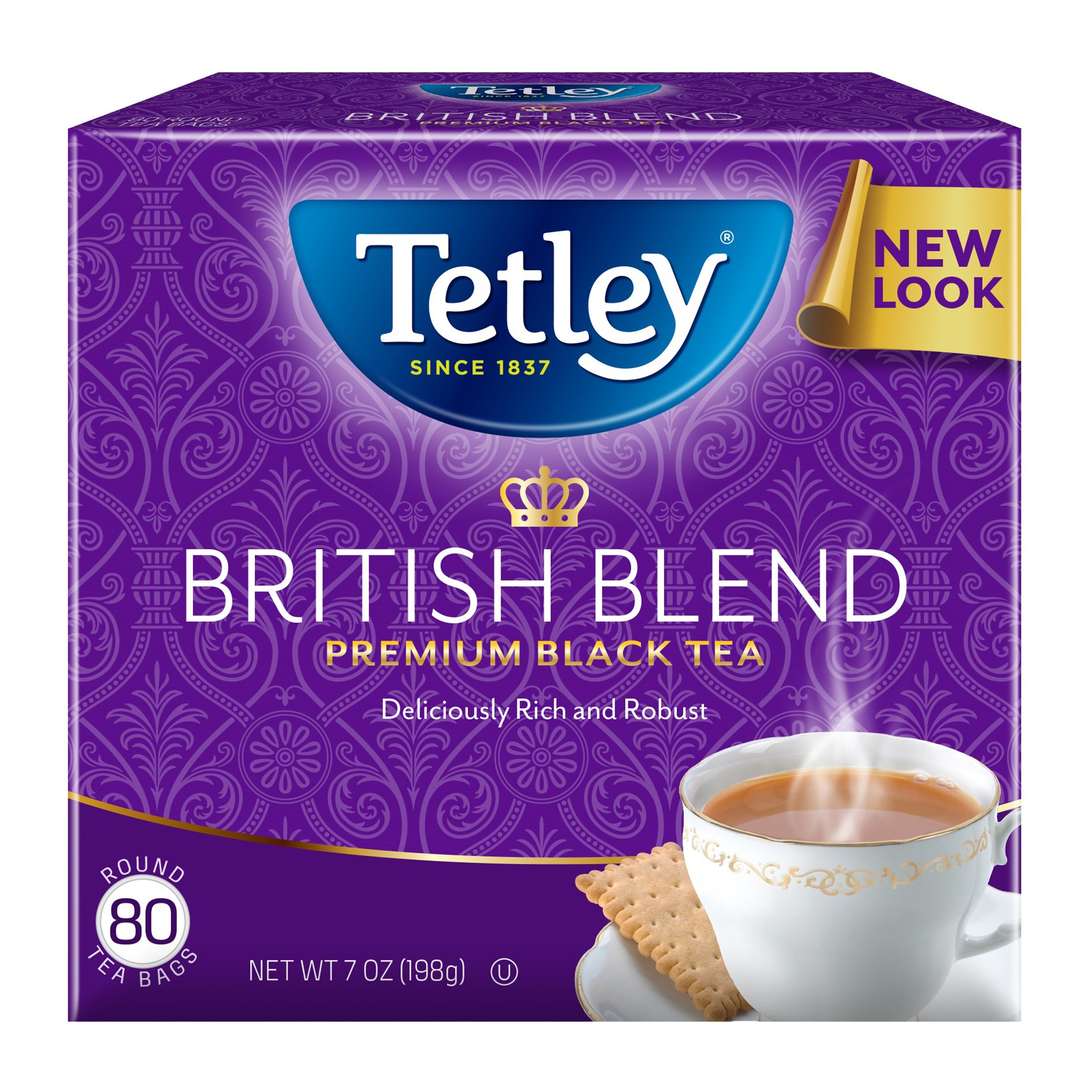 Tetley Tetley British Blend Round Tea Bags Shop Tea at HEB