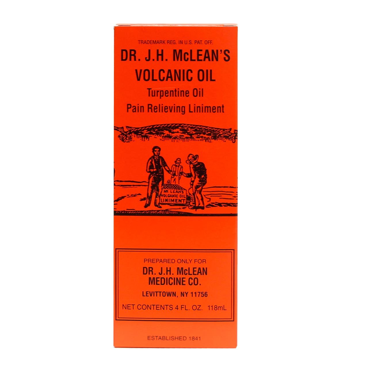 Dr J H Mclean S Volcanic Oil Turpentine Oil Pain Relieving Liniment Shop Muscle Joint Pain At H E B