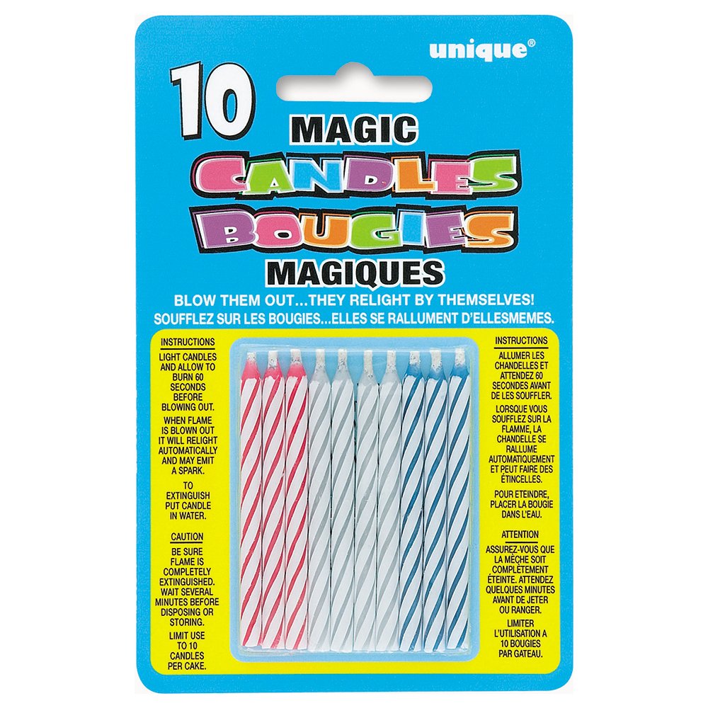Unique Magic Candles Assorted Varieties Shop Birthday candles at HEB