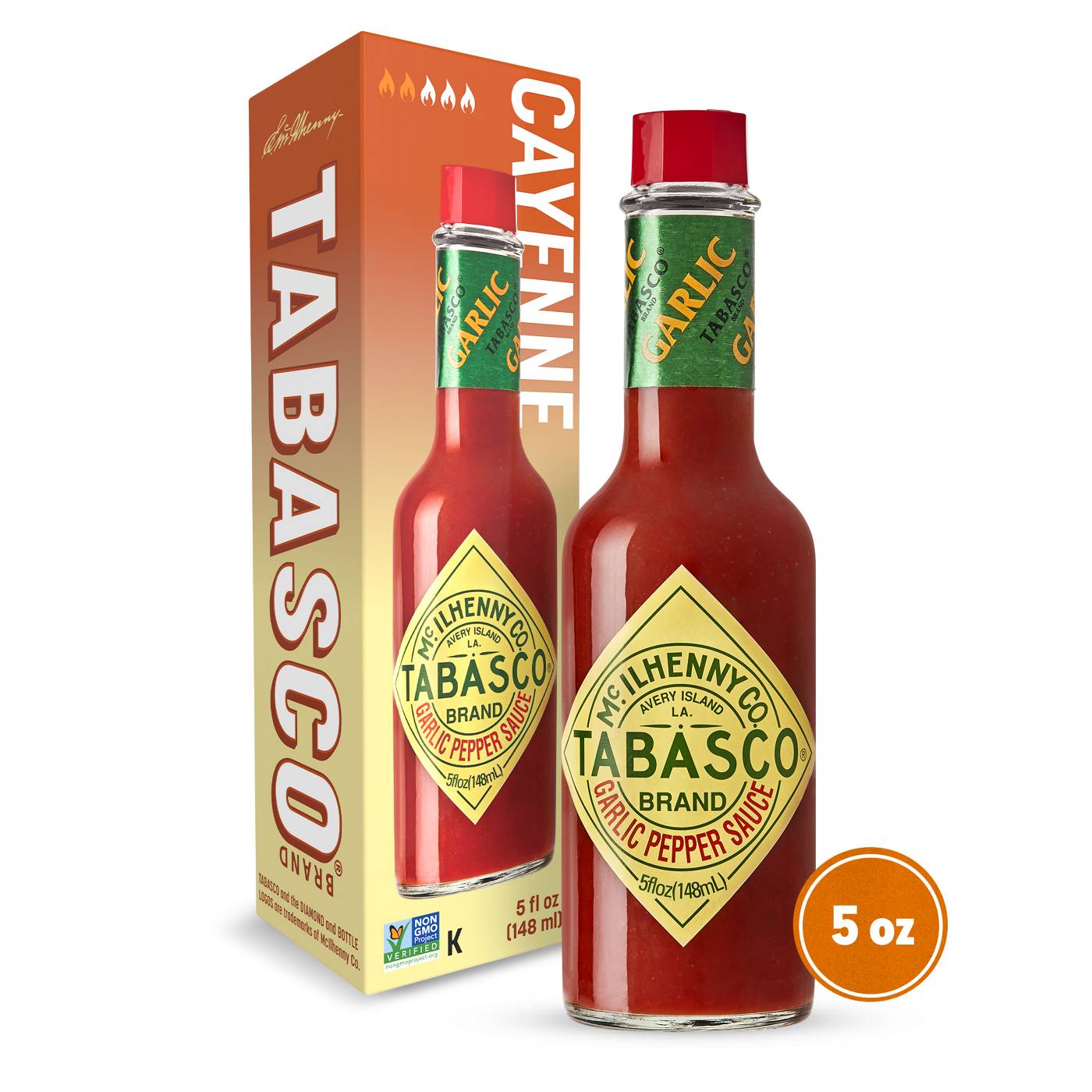 Tabasco Garlic Pepper Sauce; image 2 of 9