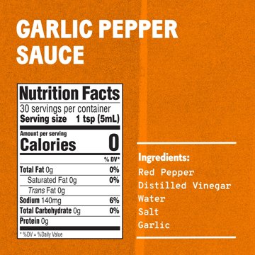 Tabasco Garlic Pepper Sauce