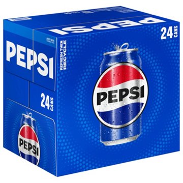 Pepsi Cola 24 pk Cans, 12 oz
