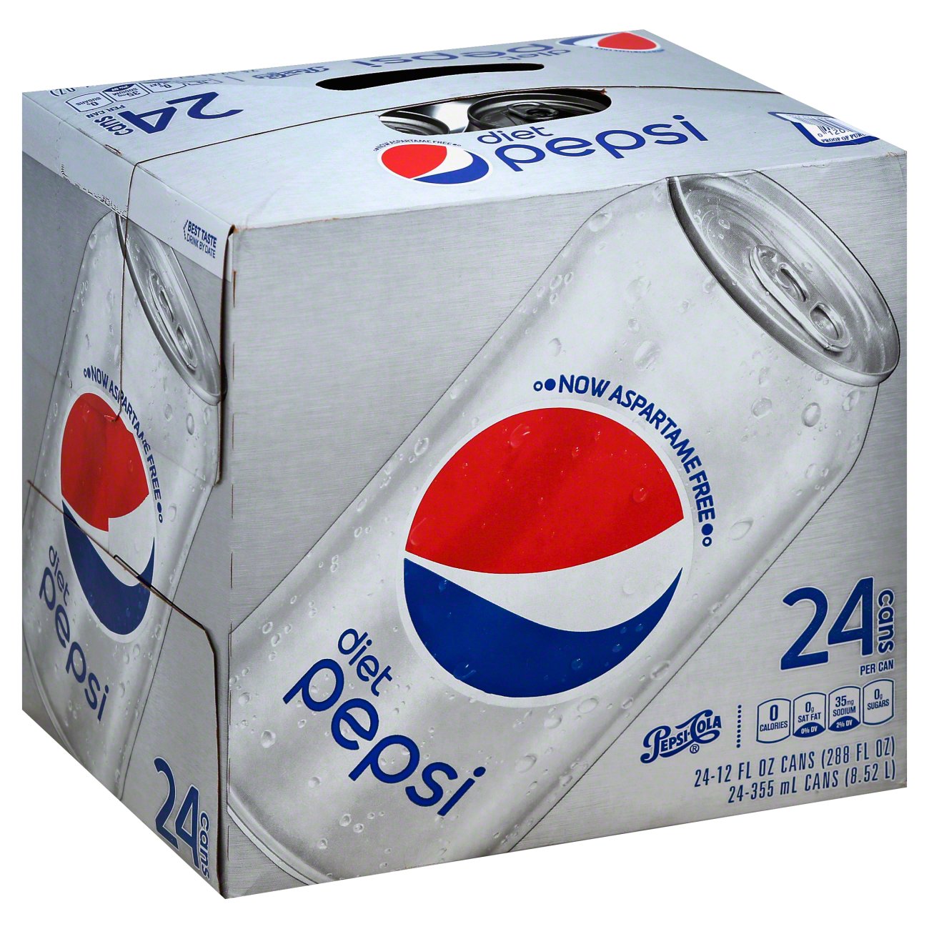 Pepsi Diet Cola 12 oz Cans - Shop Soda at H-E-B