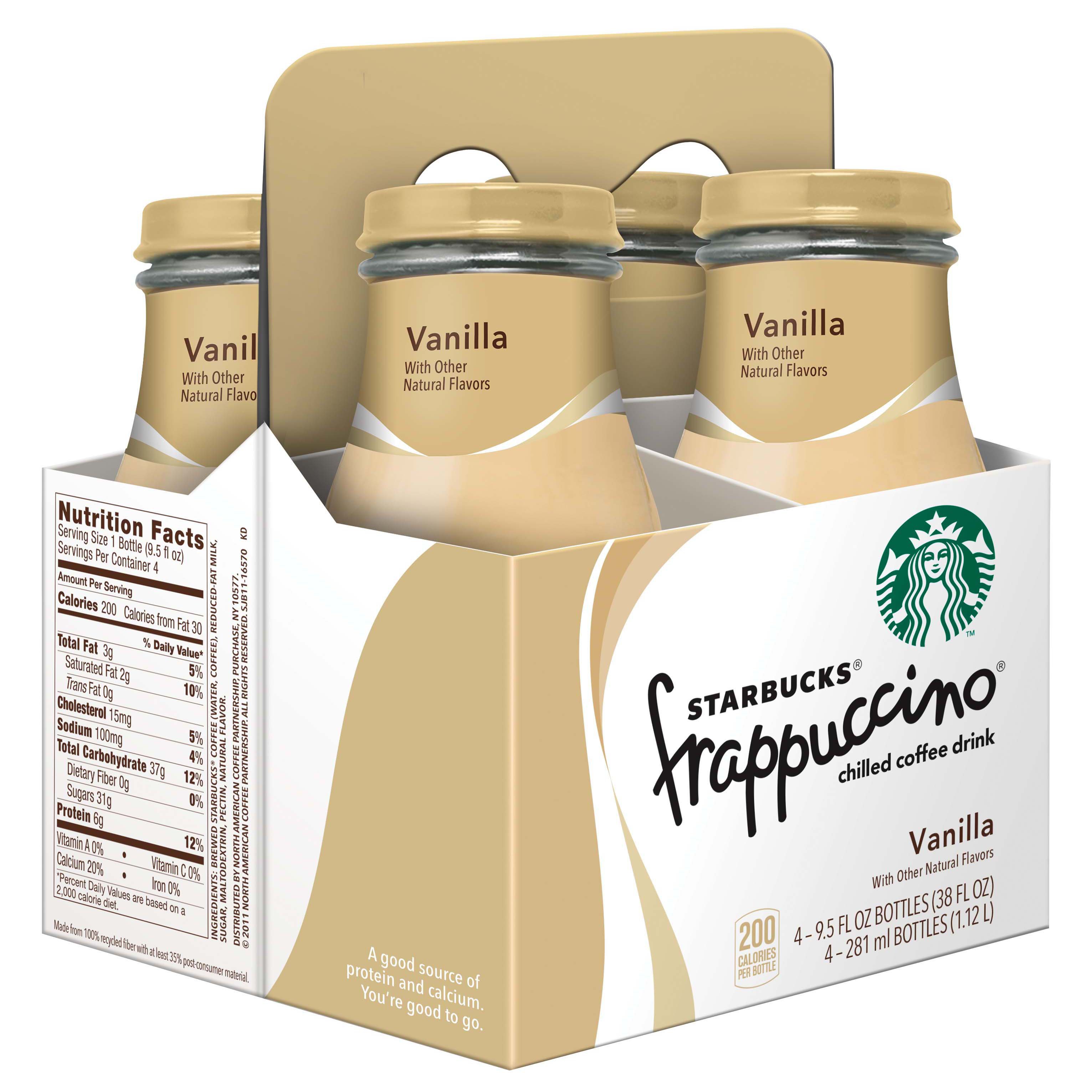 Starbucks Vanilla Frappuccino Coffee Drink 95 Oz Bottles Shop Coffee