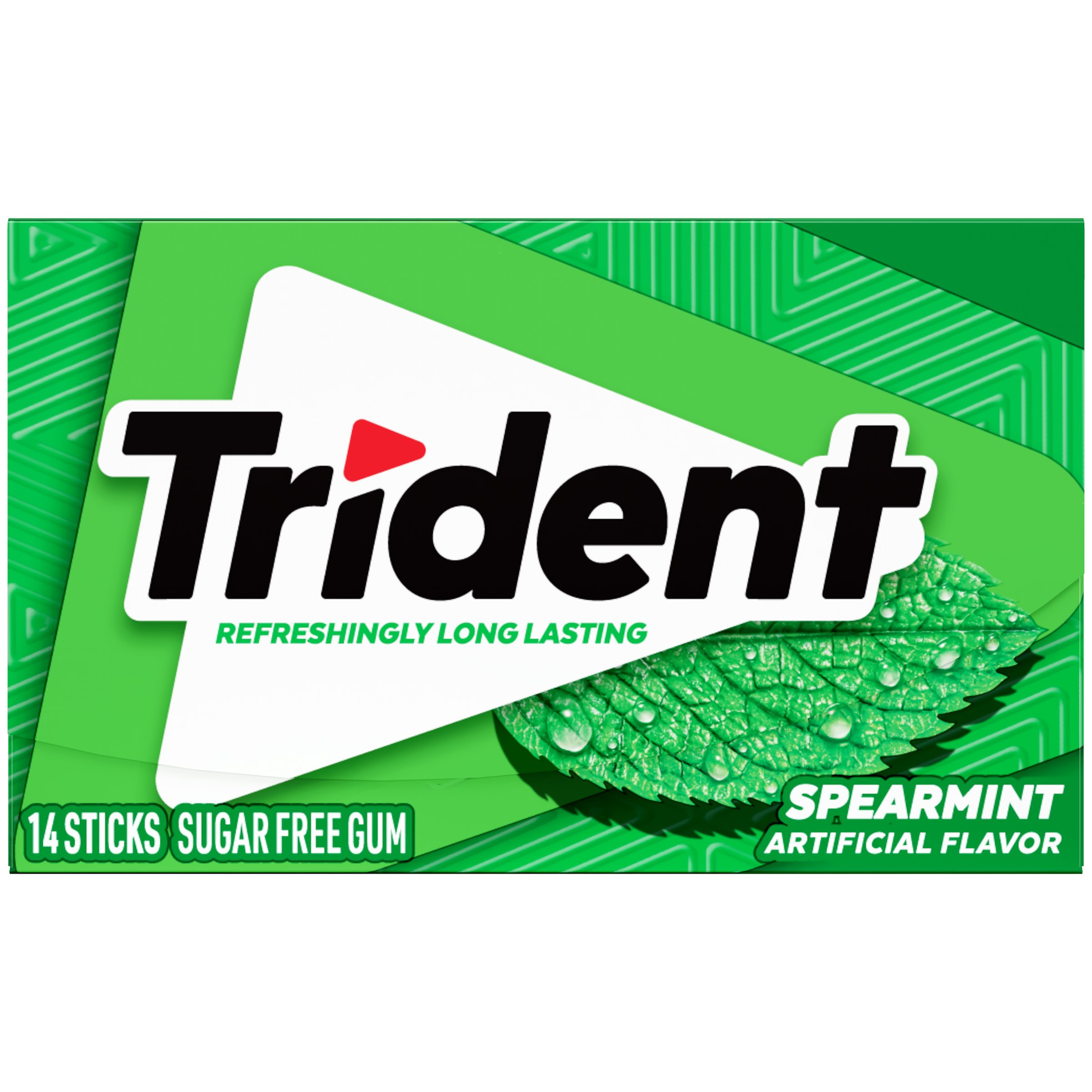 Trident Spearmint Sugar Free Gum Shop Gum Mints at H E B