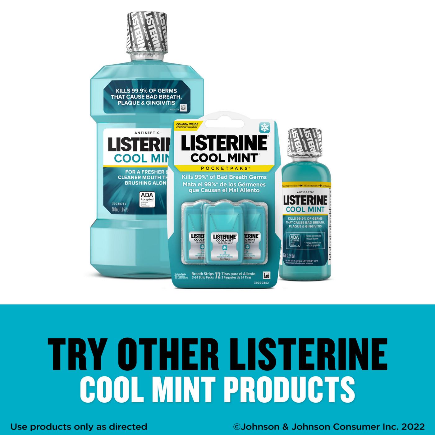 Listerine PocketPaks Bad Breath Strips - Cool Mint; image 4 of 7