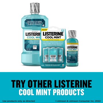 Listerine PocketPaks Bad Breath Strips - Cool Mint, 72 ct