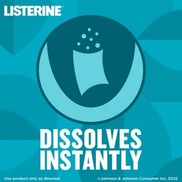 Listerine PocketPaks Bad Breath Strips - Cool Mint, 72 ct