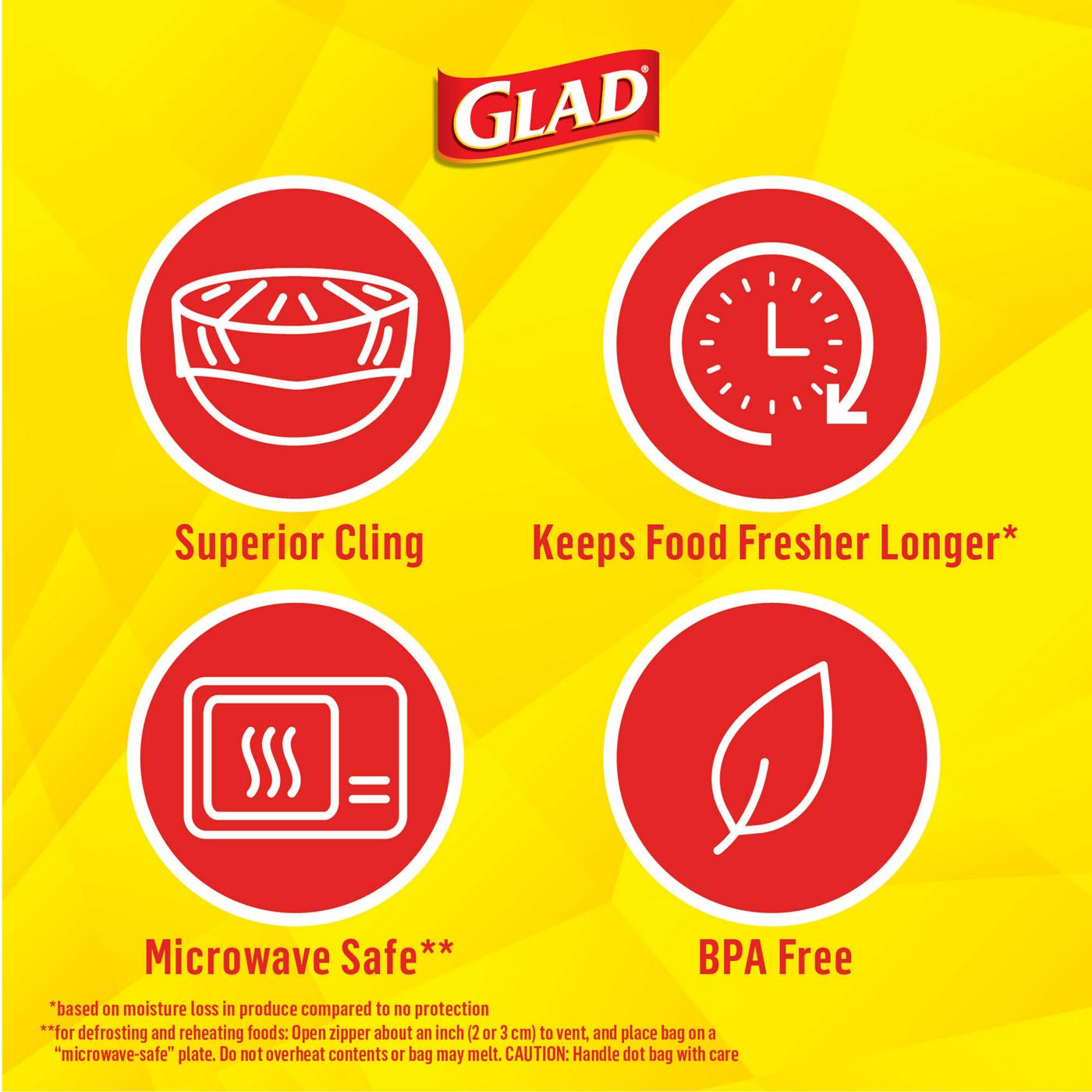 Glad Cling 'N Seal Clear Plastic Wrap; image 2 of 6