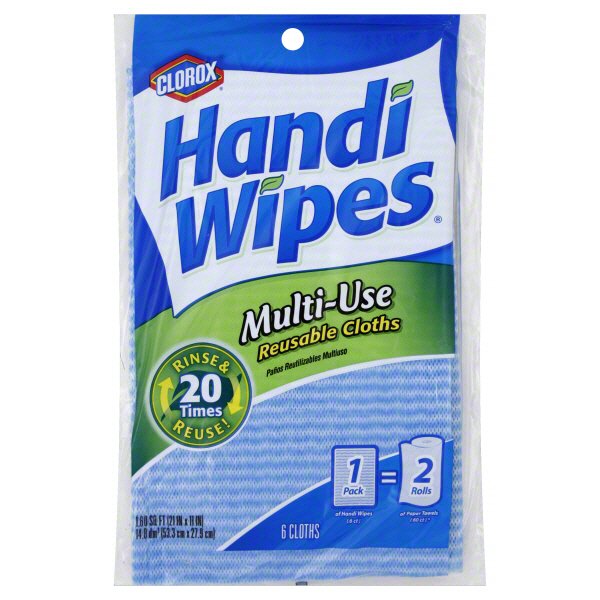 Clorox Handiwipe MultiUse Reusable Cloths Shop Paper Towels at HEB