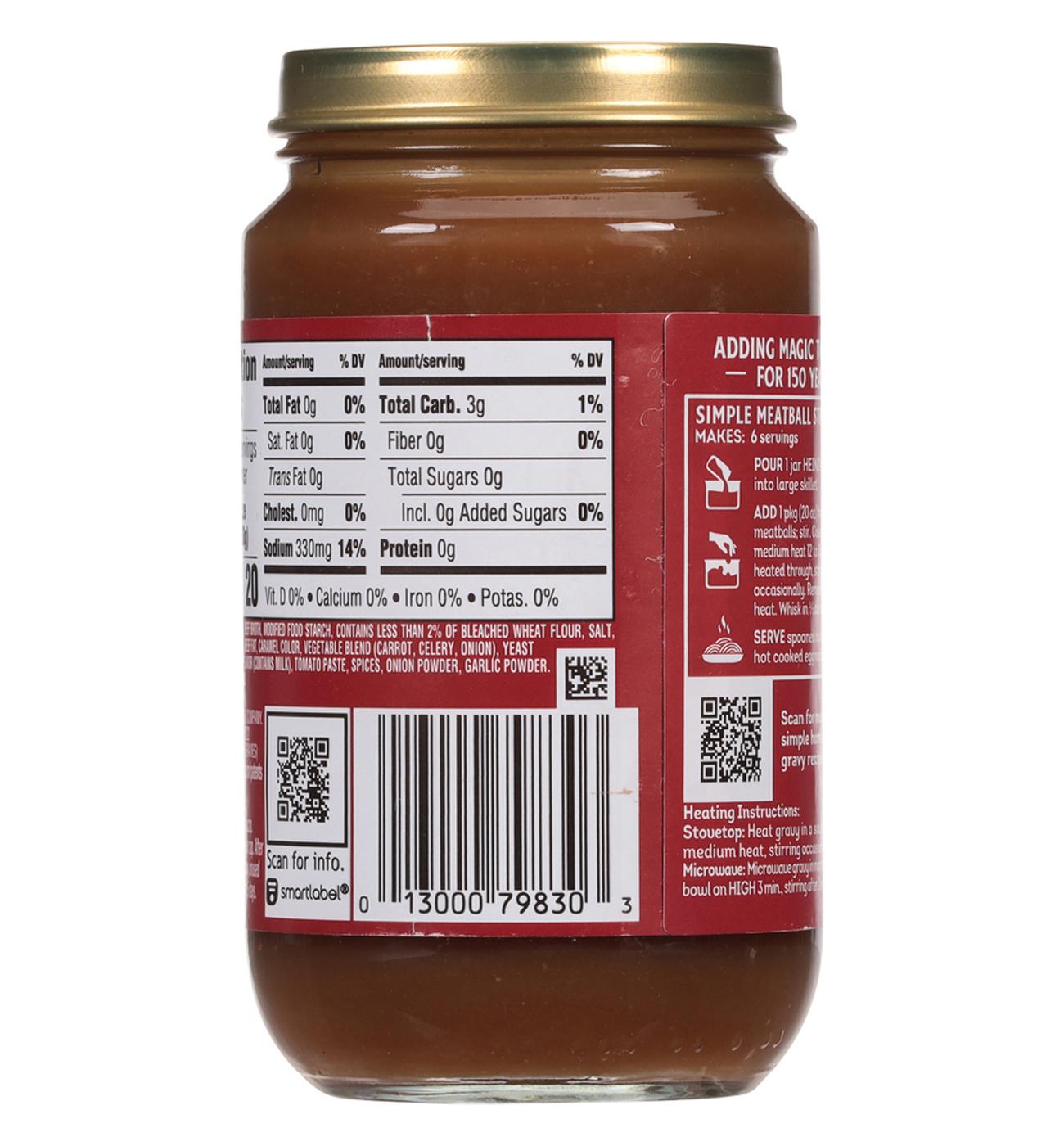 Heinz Mushroom Gravy; image 2 of 12