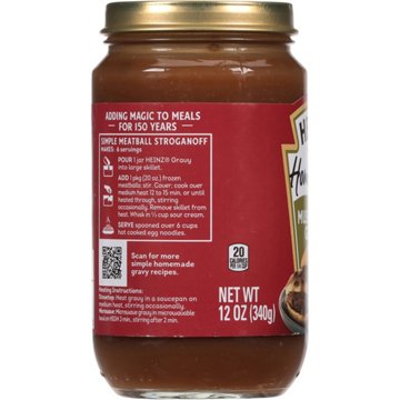Heinz Mushroom Gravy, 12 oz