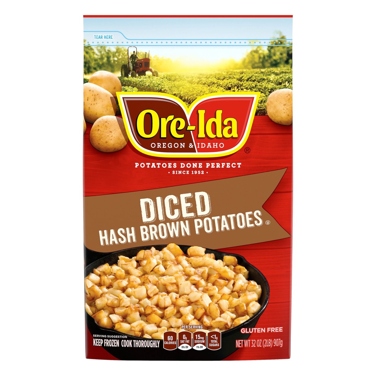 ore ida country style hash browns