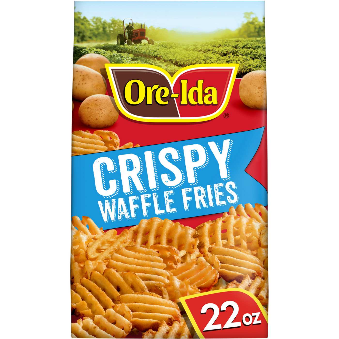 Ore-Ida Crispy Waffle Fries; image 1 of 5