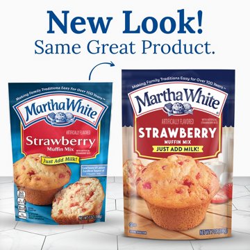 Martha White Strawberry Muffin Mix, 7 oz