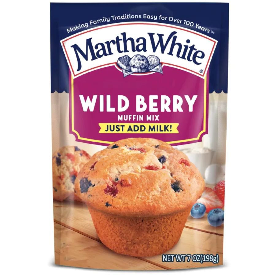Martha White WildBerry Muffin Mix Shop Baking Mixes at HEB