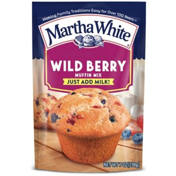 Martha White Wild Berry Muffin Mix, 7 oz