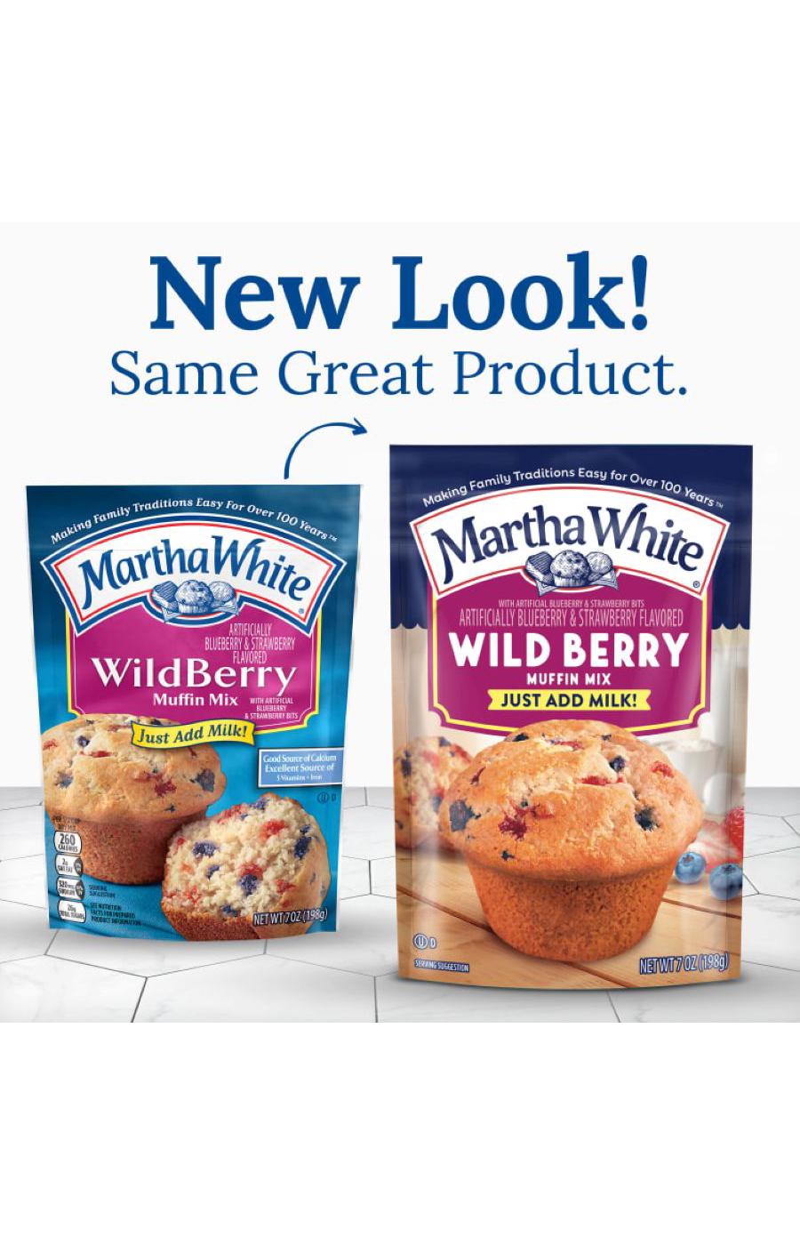 Martha White Wild Berry Muffin Mix; image 5 of 7
