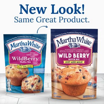Martha White Wild Berry Muffin Mix, 7 oz