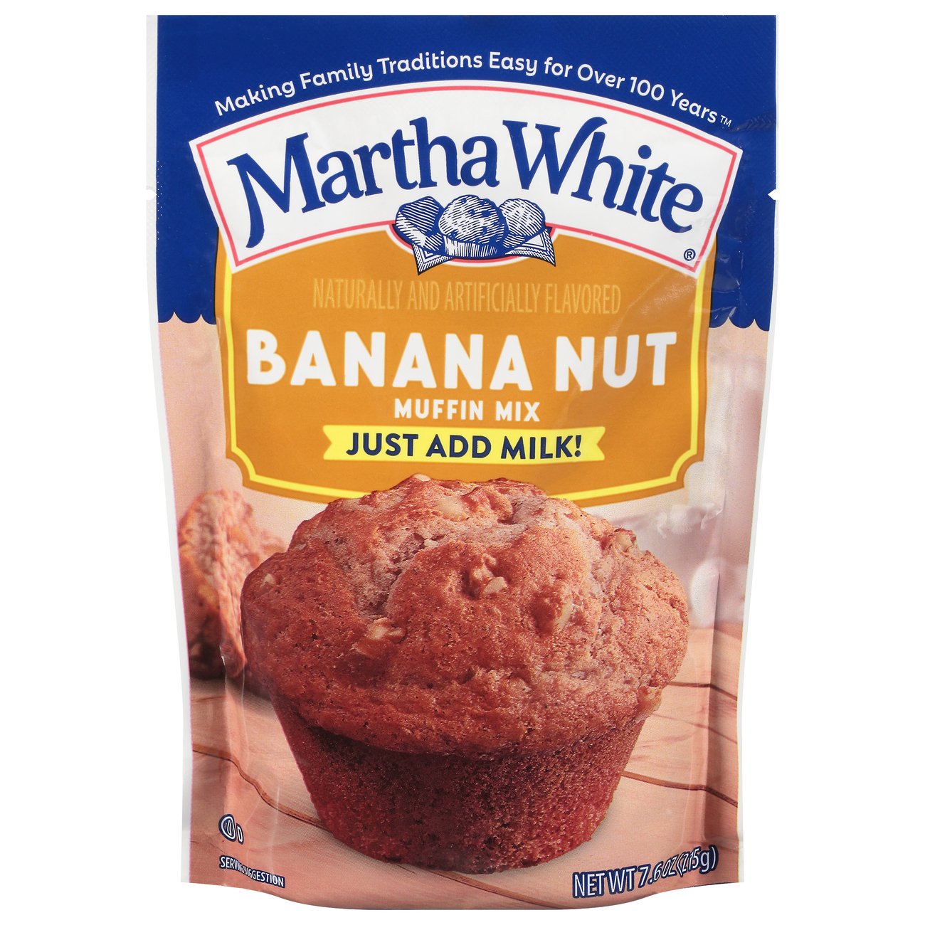 Martha White Banana Nut Muffin Mix Shop Baking Mixes At H E B