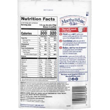 Martha White Banana Nut Muffin Mix, 7.6 oz