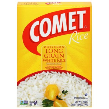 Comet Long Grain White Rice, 28 oz