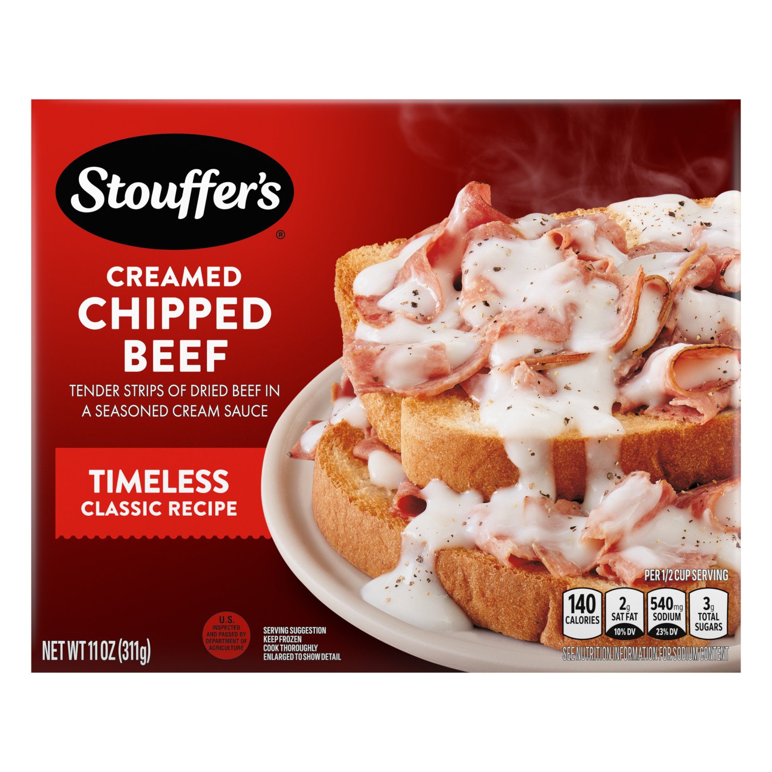 Stouffer's Classics Creamed Chipped Beef Shop Entrees & Sides at HEB