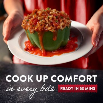 Stouffer's Stuffed Peppers Large Size Frozen Meal
