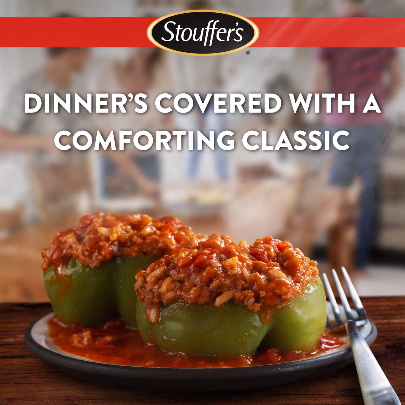 Stouffer's Frozen Stuffed Peppers Large Size Shop Entrees & Sides