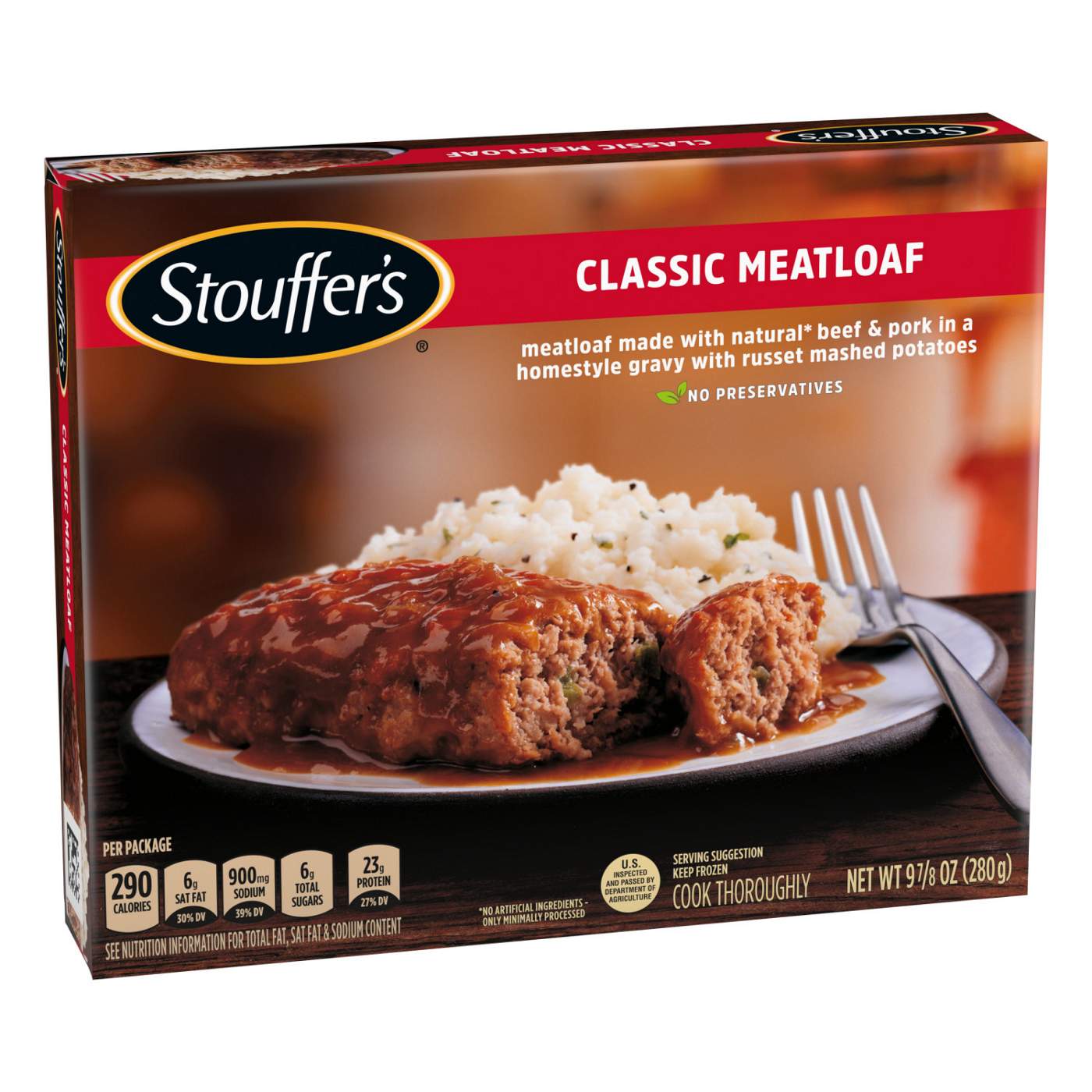 Stouffer's Classic Meatloaf Frozen Meal; image 5 of 7