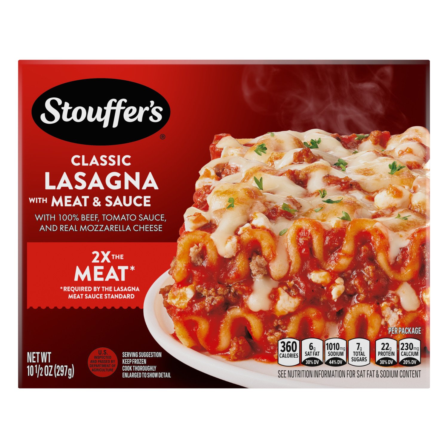 lasagna stouffer frozen publix heb stouffers entrees instacart homestyle